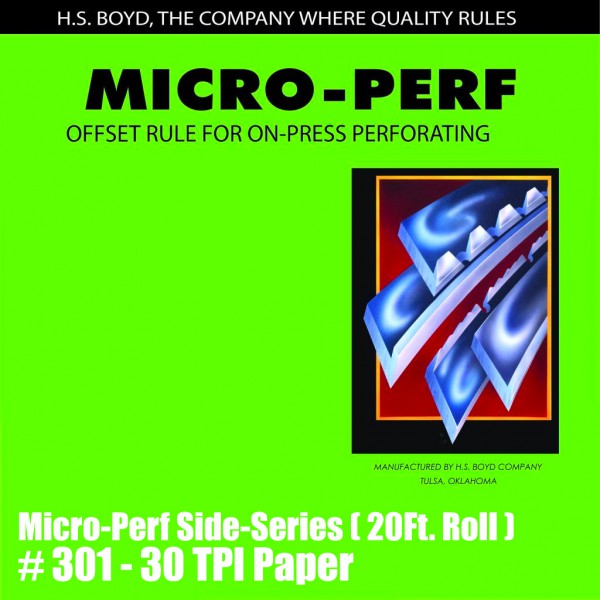 Micro-Perf Side-Series (20 Ft. Roll) - 30 TPI Paper Image