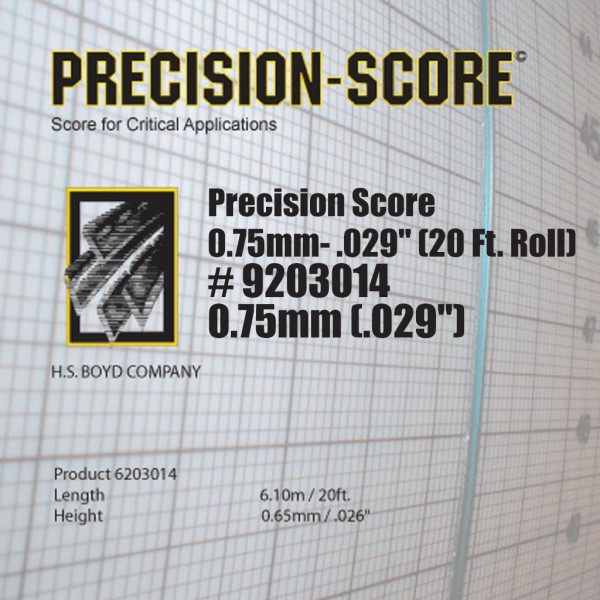 Precision-Score 0.75mm .029" (20 Ft. Roll)