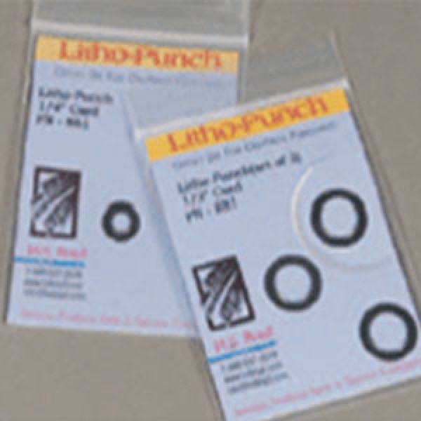 Litho-Punch (Single) For Card - 1/8"